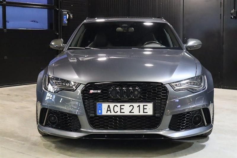 Begagnad Audi RS6 666 HK (489 kW) 2013 Mörkgrå Kombi