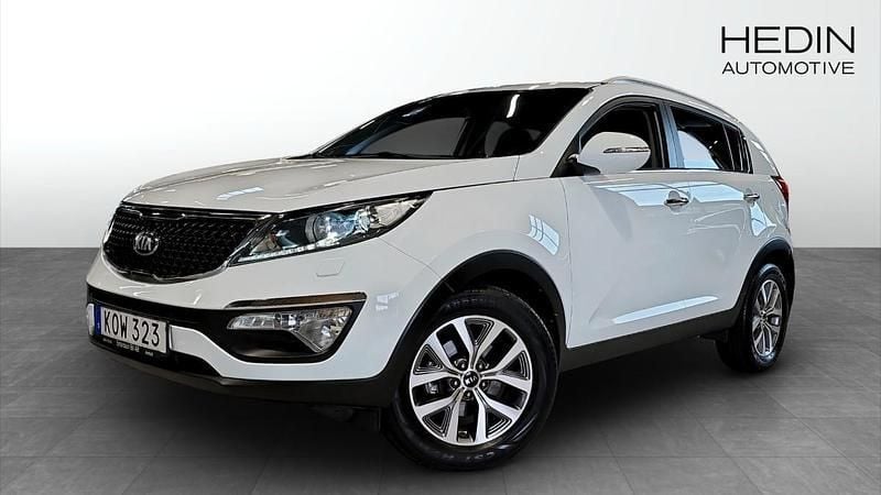 Vit (white) Begagnad 2015 Kia Sportage Comfort SUV | 99 900 kr (Marknadspris) - Bild 1/4