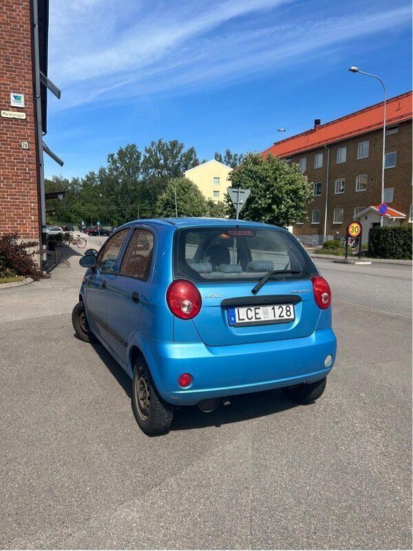 Blå Begagnad 2007 Chevrolet Matiz Halvkombi | 19 000 kr (Marknadspris) - Bild 1/4