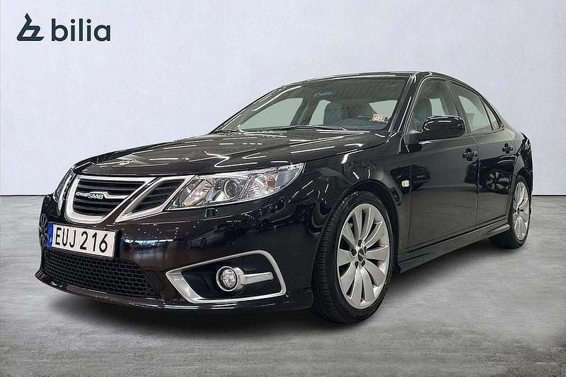 Svart Begagnad 2014 Saab 9-3 Aero Sedan | 219 900 kr - Bild 1/4