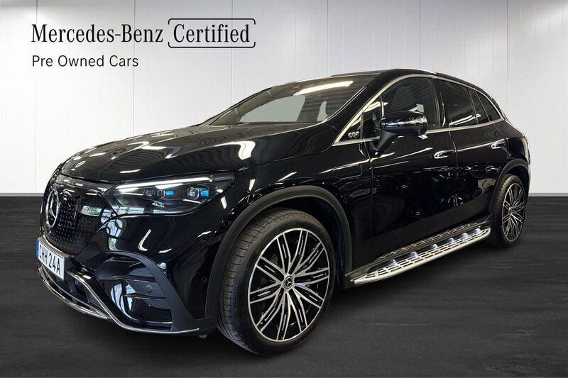 Svart Ny 2025 Mercedes EQE350 AMG SUV | 789 000 kr (Superpris) - Bild 1/4