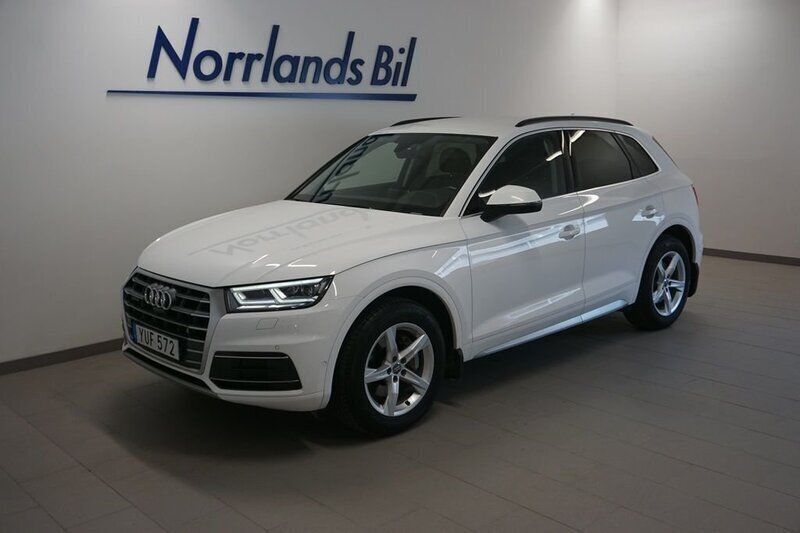 Vit (ibisvit) Begagnad 2017 Audi Q5 Comfort SUV | 309 900 kr (Marknadspris) - Bild 1/4