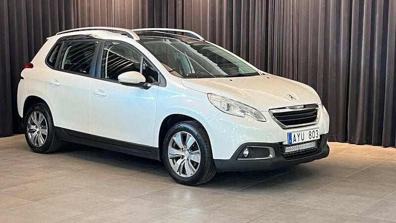 Vit Begagnad 2014 Peugeot 2008 SUV | 79 500 kr (Marknadspris) - Bild 1/4