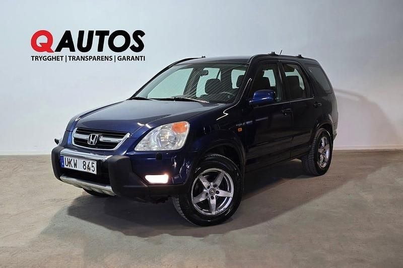 Begagnad Honda CR-V 150 HK (110 kW) 2003 Blå SUV