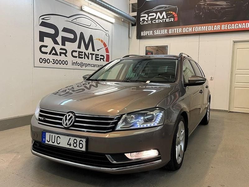 Ljusbrun Begagnad 2011 VW Passat GT Kombi | 79 900 kr (Marknadspris) - Bild 1/4