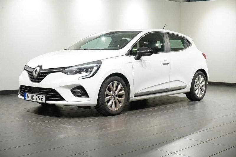 Vit Begagnad 2020 Renault Clio V Intens Halvkombi | 139 900 kr (Marknadspris) - Bild 1/2
