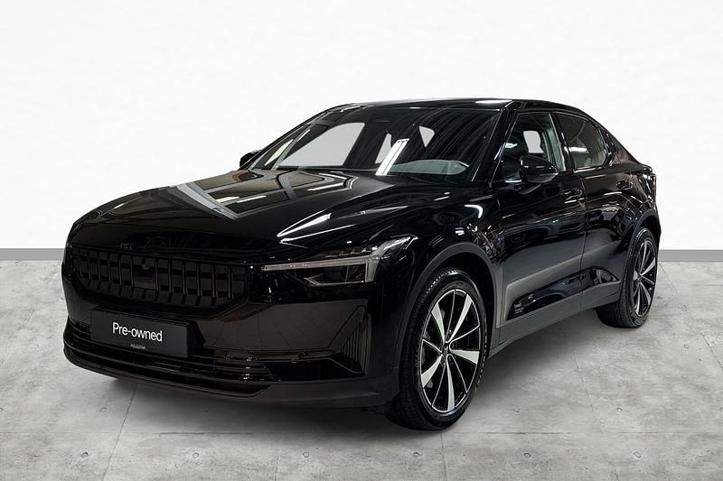Svart Begagnad 2021 Polestar 2 Long Range Single Motor Halvkombi | 319 900 kr (Bra pris) - Bild 1/3