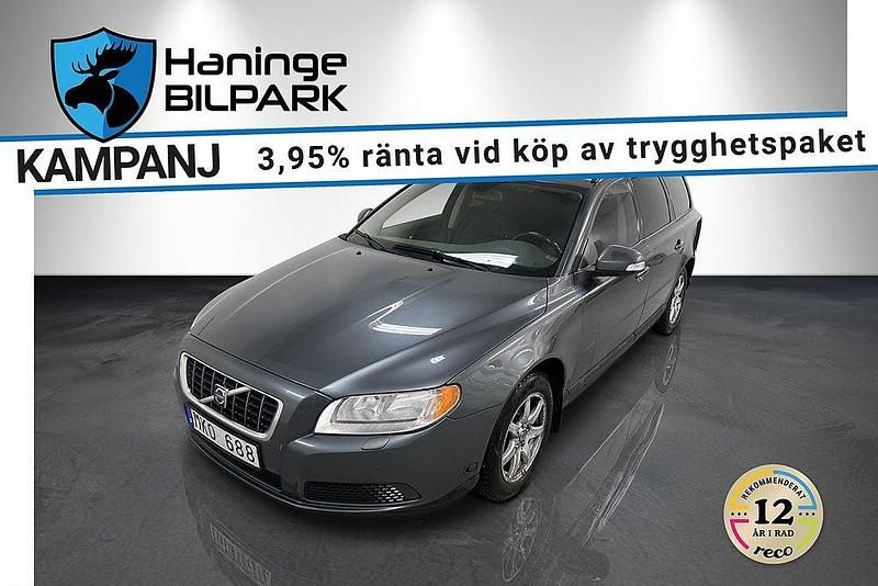 Grå Begagnad 2007 Volvo V70 Kinetic Kombi | 39 994 kr (Marknadspris) - Bild 1/3