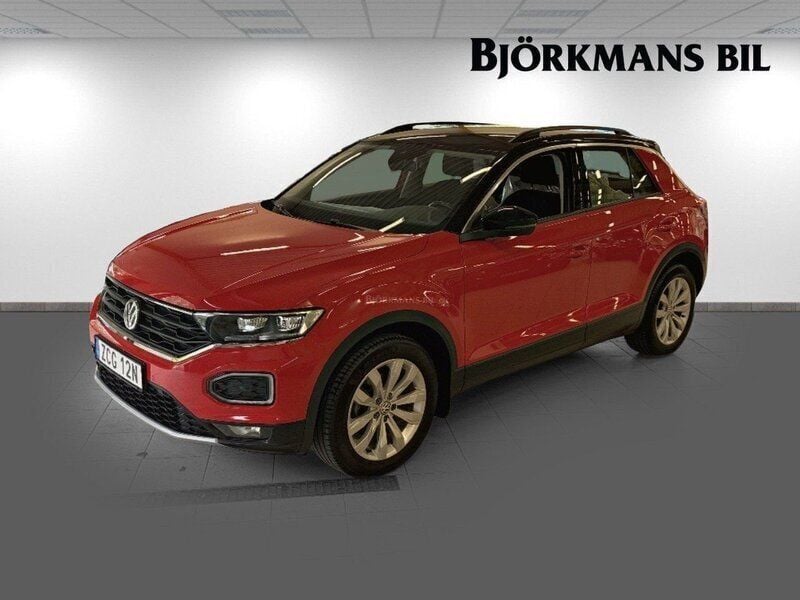 Röd Begagnad 2020 VW T-Roc SUV | 184 000 kr (Marknadspris) - Bild 1/4