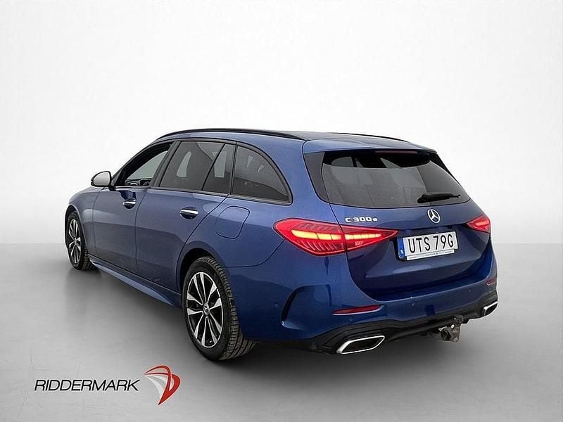 Begagnad Mercedes C300e AMG 204 HK (150 kW) 2022 Blå Kombi
