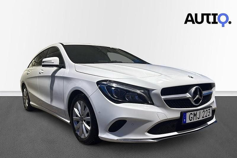 Begagnad Mercedes CLA200 Shooting Brake Urban 136 HK (100 kW) 2018 Polar white Kombi