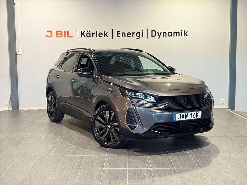 Grå Begagnad 2024 Peugeot 3008 GTi SUV | 289 900 kr (Marknadspris) - Bild 1/4
