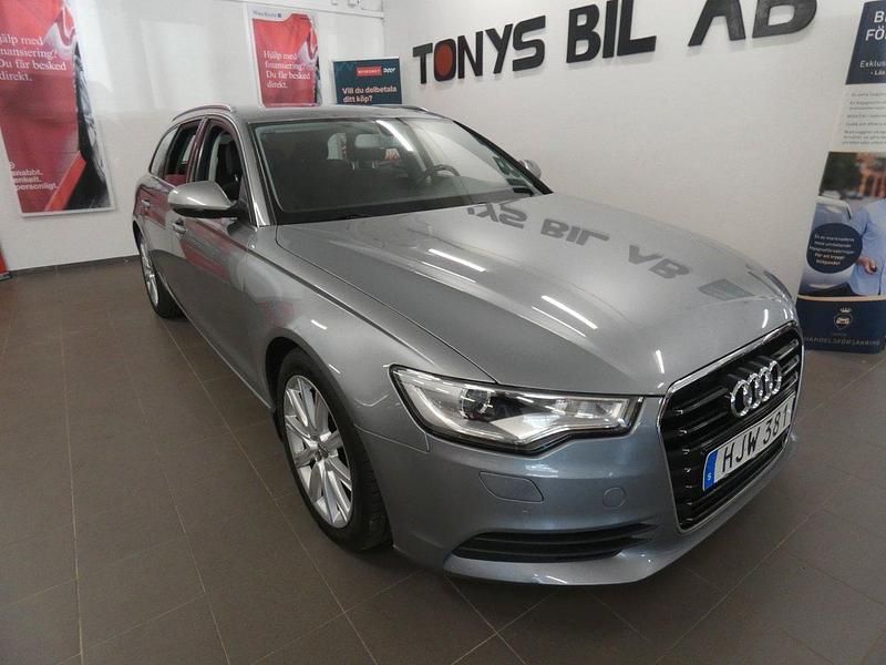 Svart (grå) Begagnad 2014 Audi A6 Proline Kombi | 149 900 kr (Marknadspris) - Bild 1/4