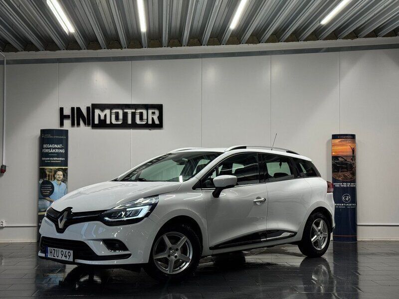 Vit Begagnad 2017 Renault Clio GrandTour Kombi | 134 900 kr (Marknadspris) - Bild 1/4