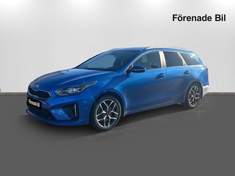 Blå Begagnad 2019 Kia Ceed Sportswagon GT-Line Kombi | 199 900 kr (Marknadspris) - Bild 1/4
