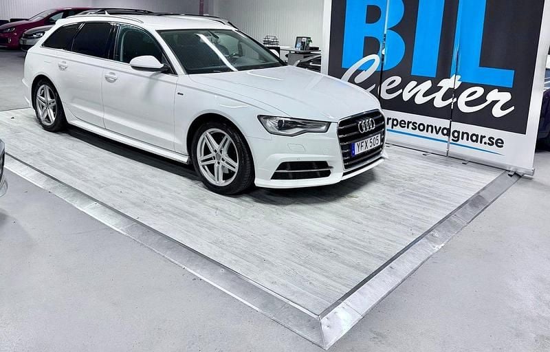 Vit Begagnad 2016 Audi A6 Sport Kombi | 149 000 kr (Bra pris) - Bild 1/4