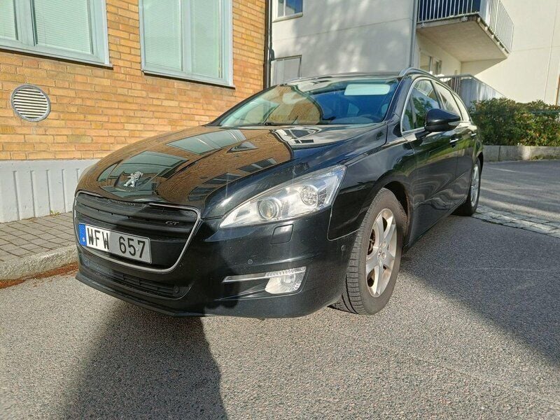 Svart Begagnad 2013 Peugeot 508 GTi Kombi | 65 000 kr (Bra pris) - Bild 1/4