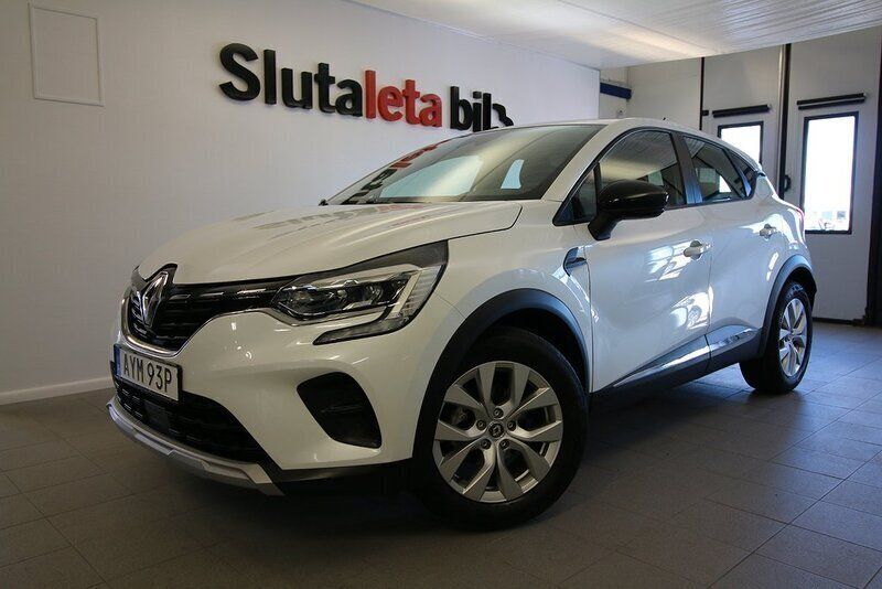 Vit Begagnad 2020 Renault Captur SUV | 159 800 kr (Marknadspris) - Bild 1/4