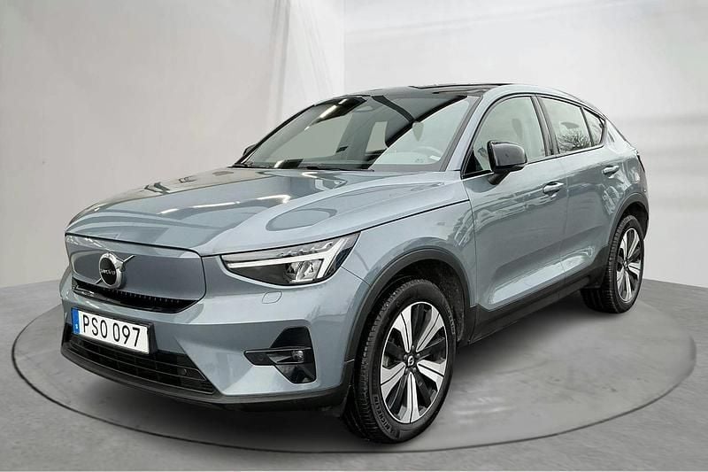 Grå Begagnad 2023 Volvo C40 Plus SUV | 280 000 kr (Superpris) - Bild 1/4