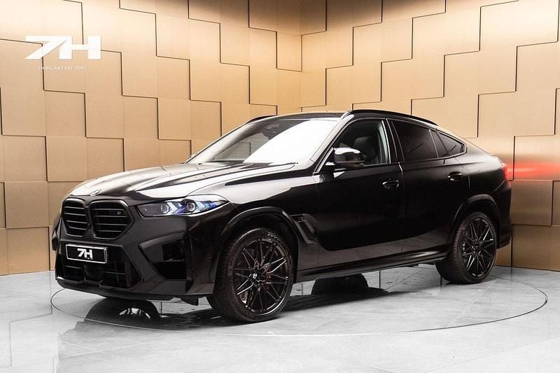 Svart Begagnad 2023 BMW X6 M Competition Edition SUV | 1 399 000 kr - Bild 1/4