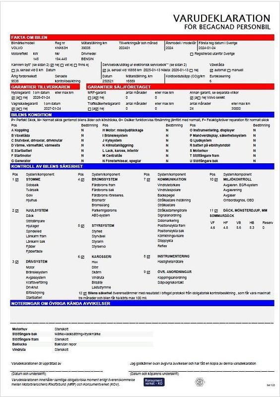 Begagnad Volvo XC40 Plus 200 HK (147 kW) 2023 Silver SUV