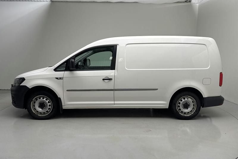 Begagnad VW Caddy Maxi 150 HK (110 kW) 2017 Vit Minibuss