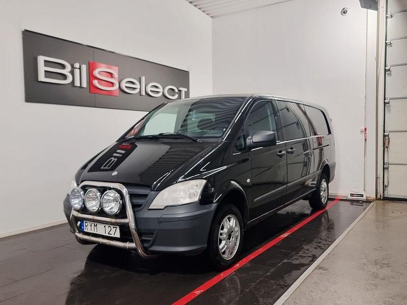 Svart Begagnad 2011 Mercedes Vito Minibuss | 89 900 kr (Dyr) - Bild 1/4