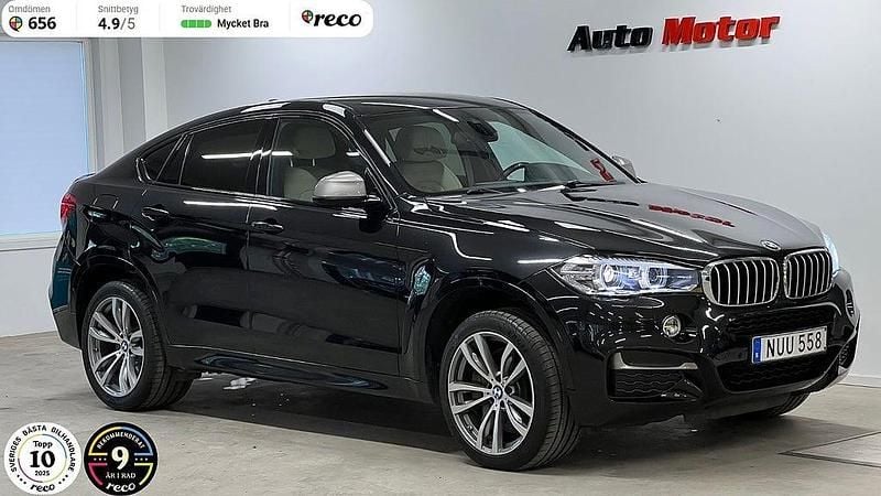 Begagnad BMW X6 M50 M Sport 381 HK (280 kW) 2016 Svart SUV