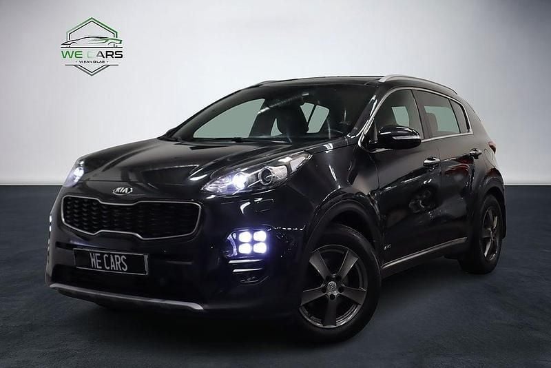 Svart Begagnad 2017 Kia Sportage GT-Line SUV | 179 900 kr (Superpris) - Bild 1/4