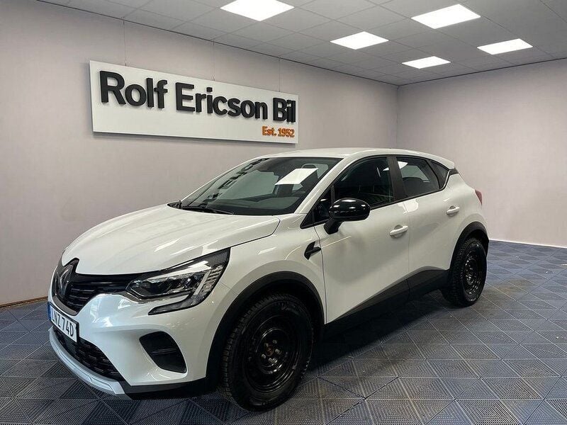 Vit Begagnad 2023 Renault Captur Equilibre SUV | 229 500 kr (Marknadspris) - Bild 1/4