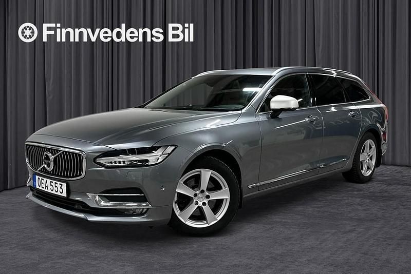 Begagnad Volvo V90 Inscription 235 HK (172 kW) 2016 Grå Kombi