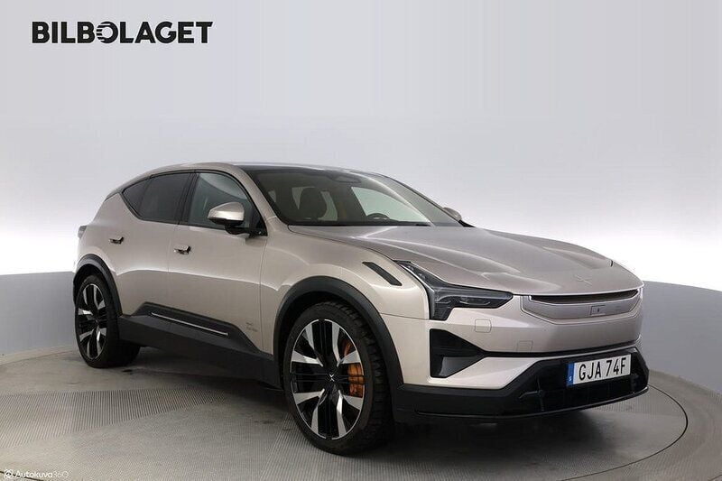 Ljusgrå Begagnad 2024 Polestar 3 Pilot Sedan | 909 000 kr (Lite dyr) - Bild 1/4