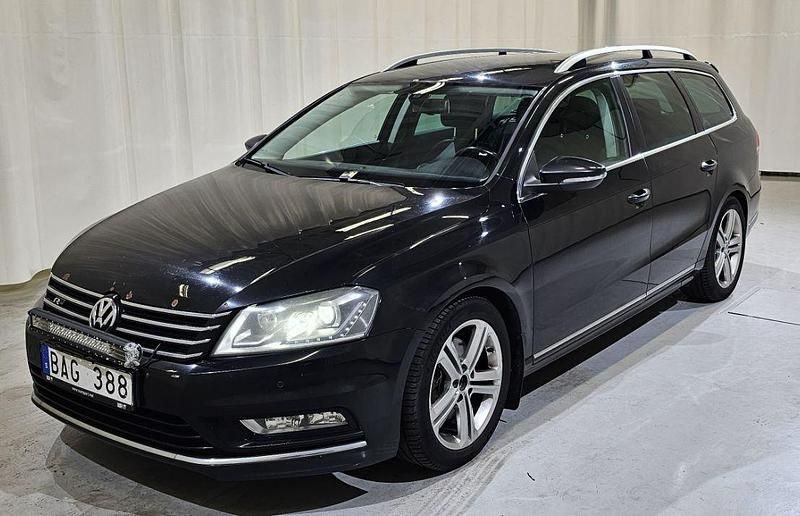 Svart Begagnad 2013 VW Passat GT Kombi | 59 900 kr (Lite dyr) - Bild 1/4