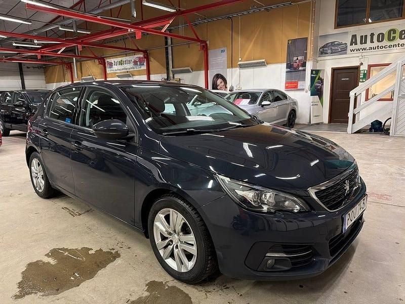 Begagnad Peugeot 308 131 HK (96 kW) 2018 Mörkgrå Halvkombi