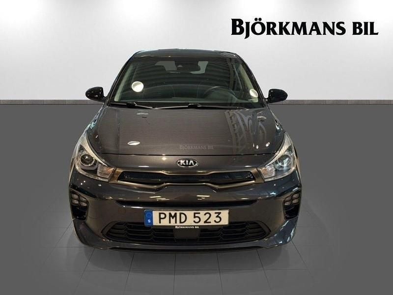 Begagnad Kia Rio GT-Line 120 HK (88 kW) 2018 Grå Halvkombi
