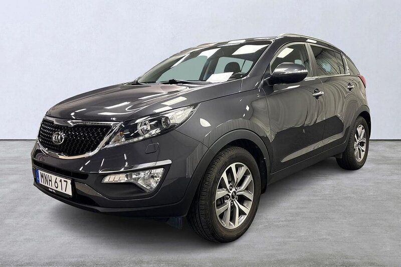Grå Begagnad 2014 Kia Sportage SUV | 129 000 kr (Bra pris) - Bild 1/4