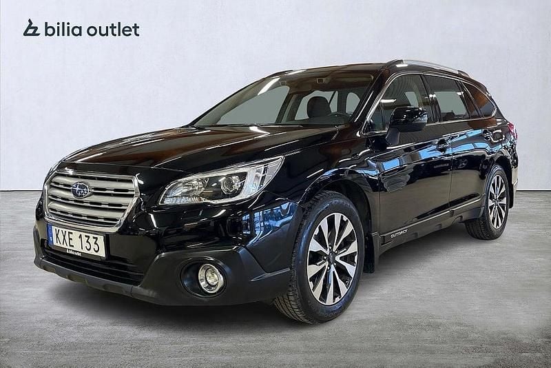 Begagnad Subaru Outback 150 HK (110 kW) 2015 Svart Kombi