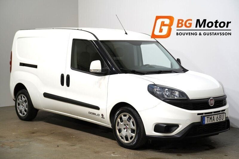 Vit Begagnad 2021 Fiat Doblò Minibuss | 149 900 kr (Lite dyr) - Bild 1/4