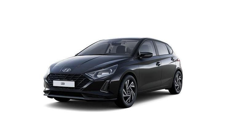 Svart Ny 2024 Hyundai i20 Essential Halvkombi | 209 800 kr (Marknadspris) - Bild 1/3