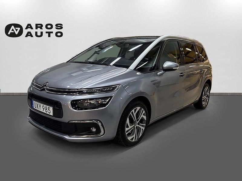 Silver Begagnad 2017 Citroën Grand C4 Picasso Minibuss | 139 900 kr (Marknadspris) - Bild 1/4