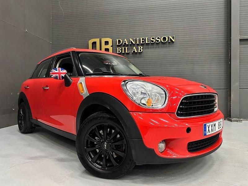 Begagnad Mini One Countryman Salt 98 HK (72 kW) 2011 Röd SUV