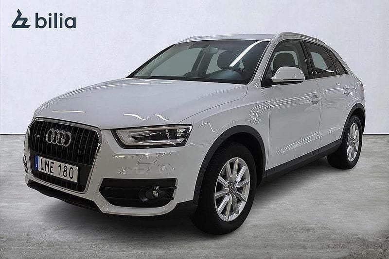 Vit Begagnad 2014 Audi Q3 Comfort SUV | 175 000 kr (Marknadspris) - Bild 1/4