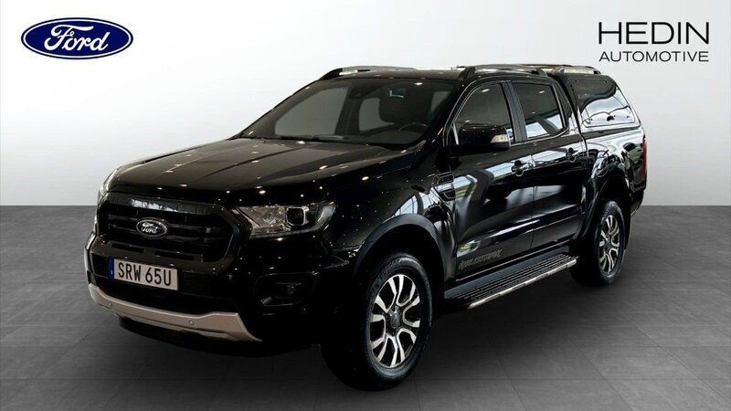 Svart (black) Begagnad 2022 Ford Ranger Wildtrack Pickup | 440 000 kr (Marknadspris) - Bild 1/4