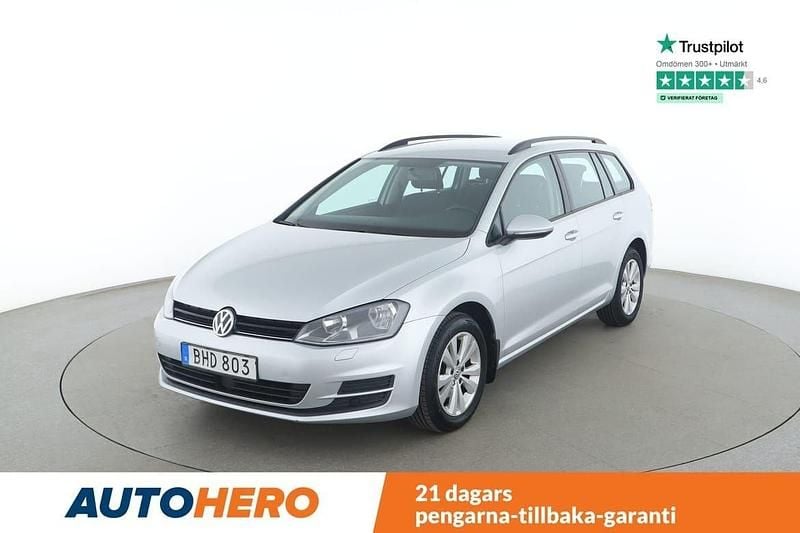 Silver Begagnad 2014 VW Golf VII Kombi | 100 000 kr (Bra pris) - Bild 1/4