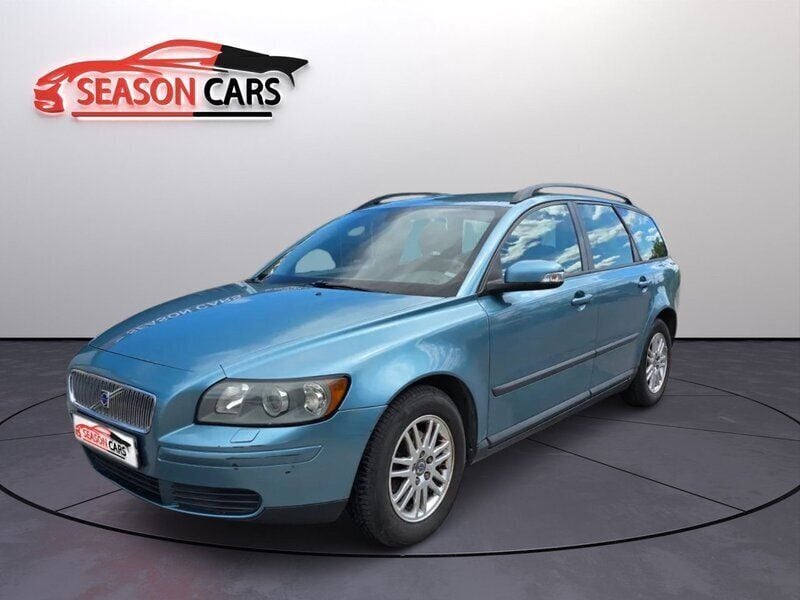 Blå Begagnad 2006 Volvo V50 Kinetic Kombi | 34 900 kr (Marknadspris) - Bild 1/4