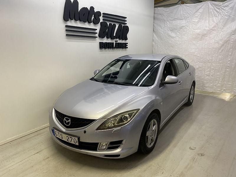 Grå Begagnad 2008 Mazda 6 Inclusive Halvkombi | 39 900 kr (Marknadspris) - Bild 1/4