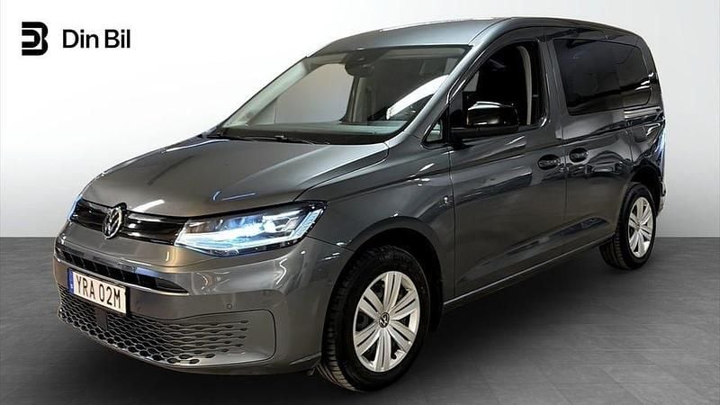 Grå Begagnad 2023 VW Caddy Minibuss | 254 900 kr (Bra pris) - Bild 1/4