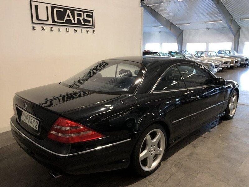 Begagnad Mercedes CL600 368 HK (270 kW) 2000 Svart Sportkupé