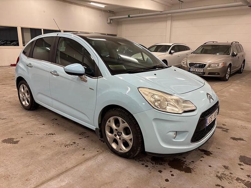 Blå Begagnad 2010 Citroën C3 Halvkombi | 39 900 kr (Dyr) - Bild 1/4
