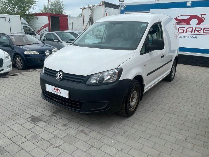 Vit Begagnad 2012 VW Caddy Minibuss | 54 900 kr (Bra pris) - Bild 1/4